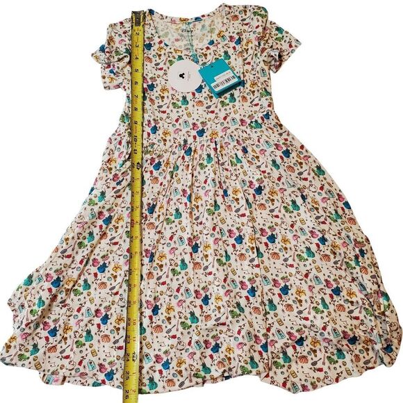 Posh Peanut Disney Princess Friends White Twirl Dress Size 7Y-8Y Rare NWT NEW - Picture 9 of 9